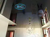 Опънат таван в детска стая - черен гланц.