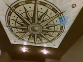 Светещ опънат таван в коридор София - Компас.